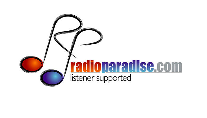 Greg Poole logo design: RadioParadise - Modern, Eclectic Rock